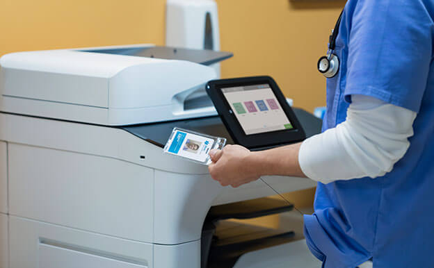 HP PageWide : Drucker am Arbeitsplatz.